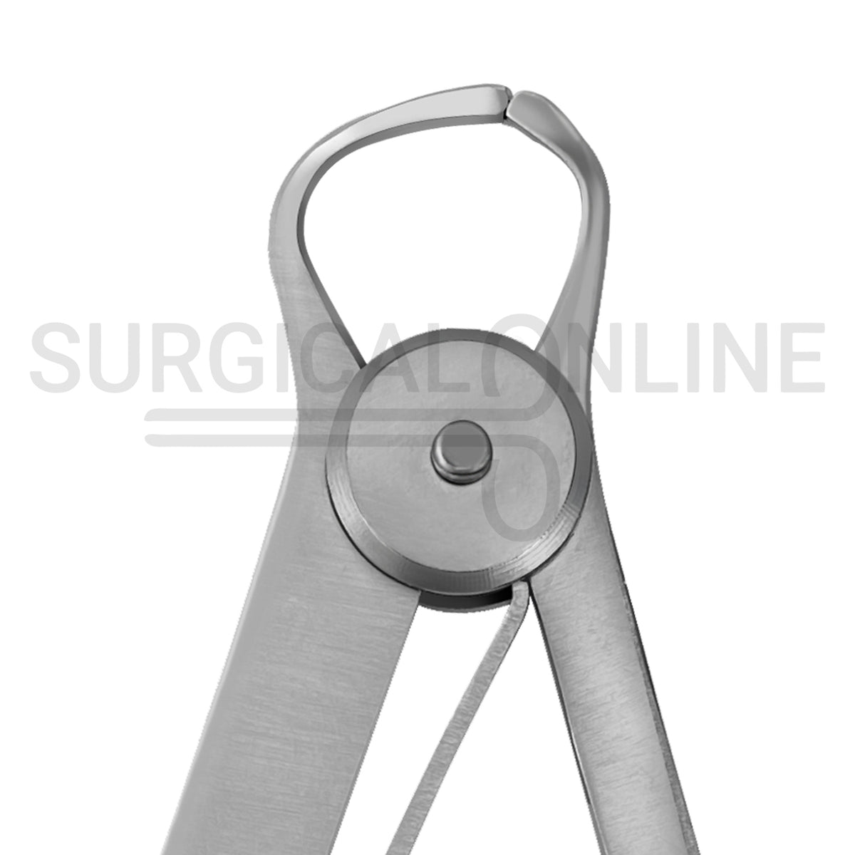 Crown Gauge Iwanson Spring Caliper 4″ Blunt Tips 0–10mm Scale