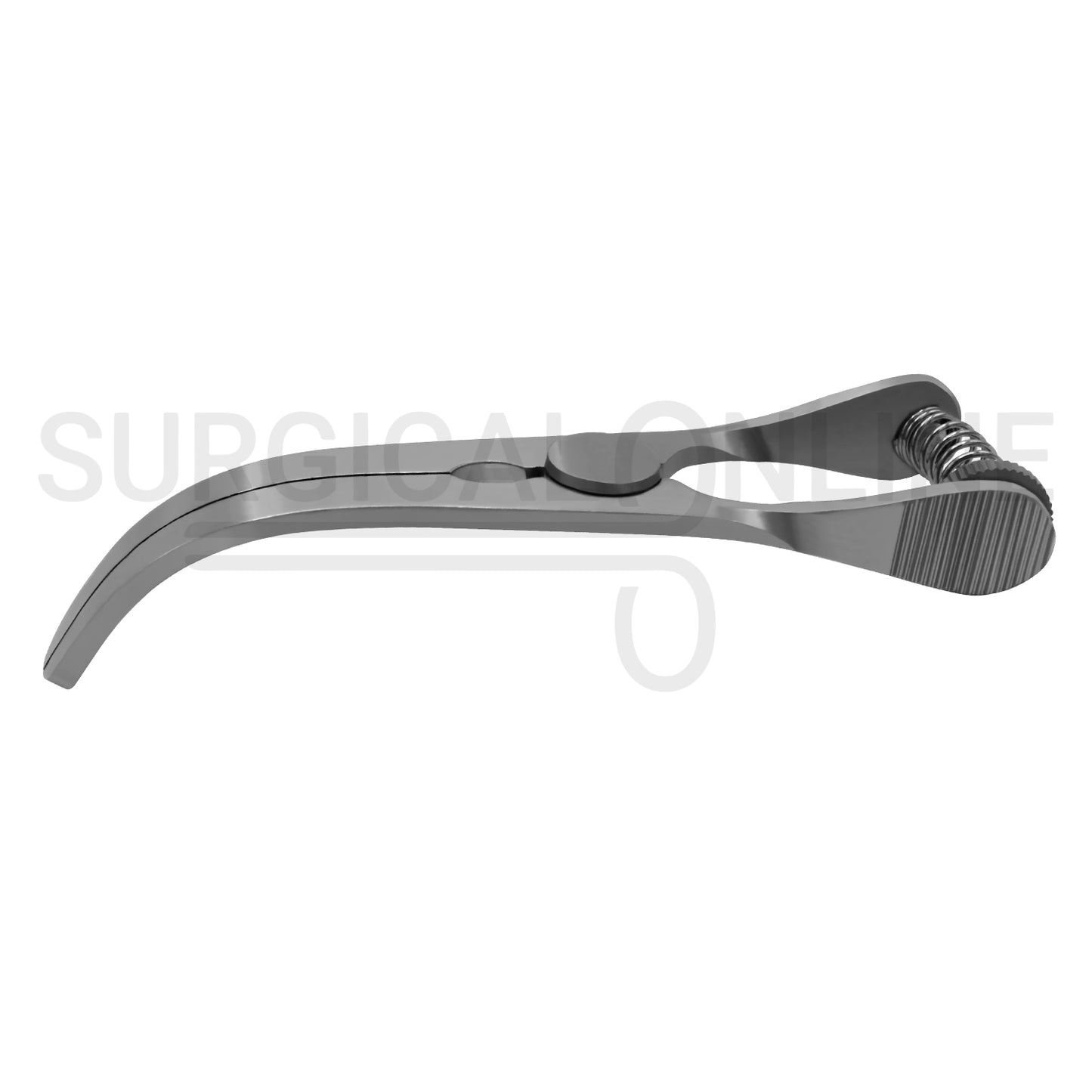 Glover Bulldog Clamp With Spring Adjusting Screw 3.5" Curved 4cm Jaws