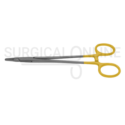 TC Ryder Needle Holder 7″ Serrated Jaws With Gold-Plated Handles