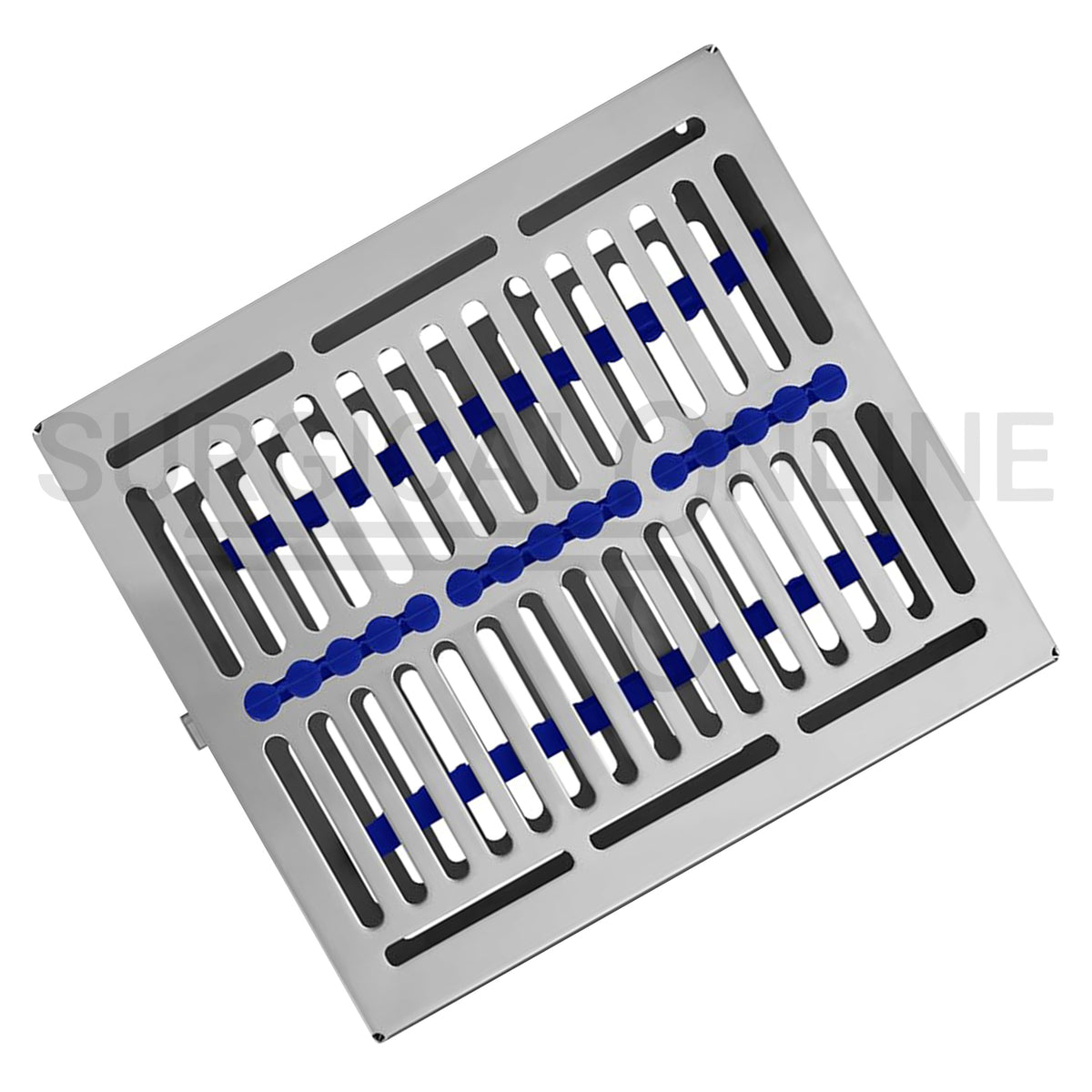 8 Instrument Elevators Sterilization Cassette Tray 7″ × 8″