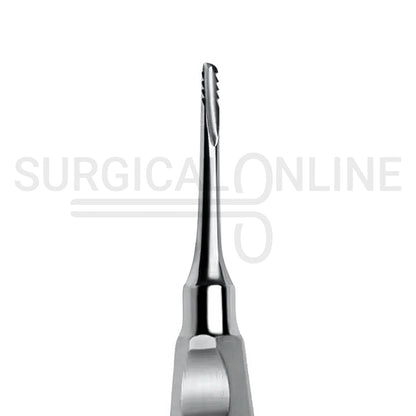 Serrated Dental Elevator 4mm Tip 6″