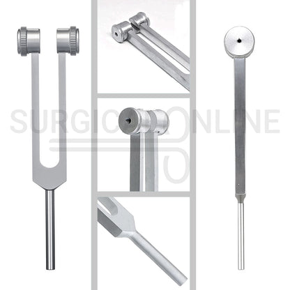 5 Pcs Tuning Fork C-128, C-256, C-512, C-1024 & C-2048 Set