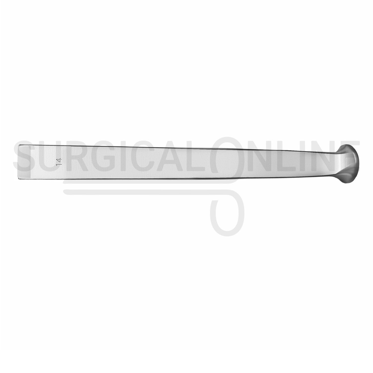 US Army Pattern Chisel 6.25″ Straight 14mm Wide