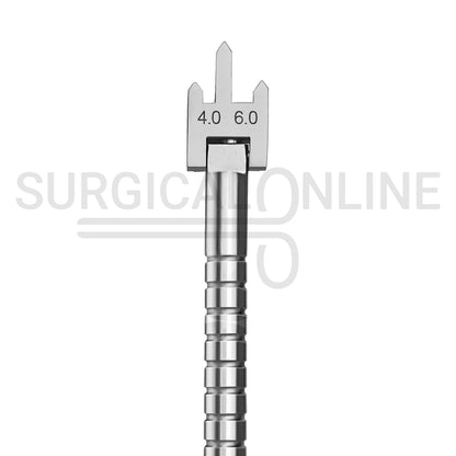 Bracket Height Gauge 6″ Moveable Head 4.0–6.0mm Adjustable Tips