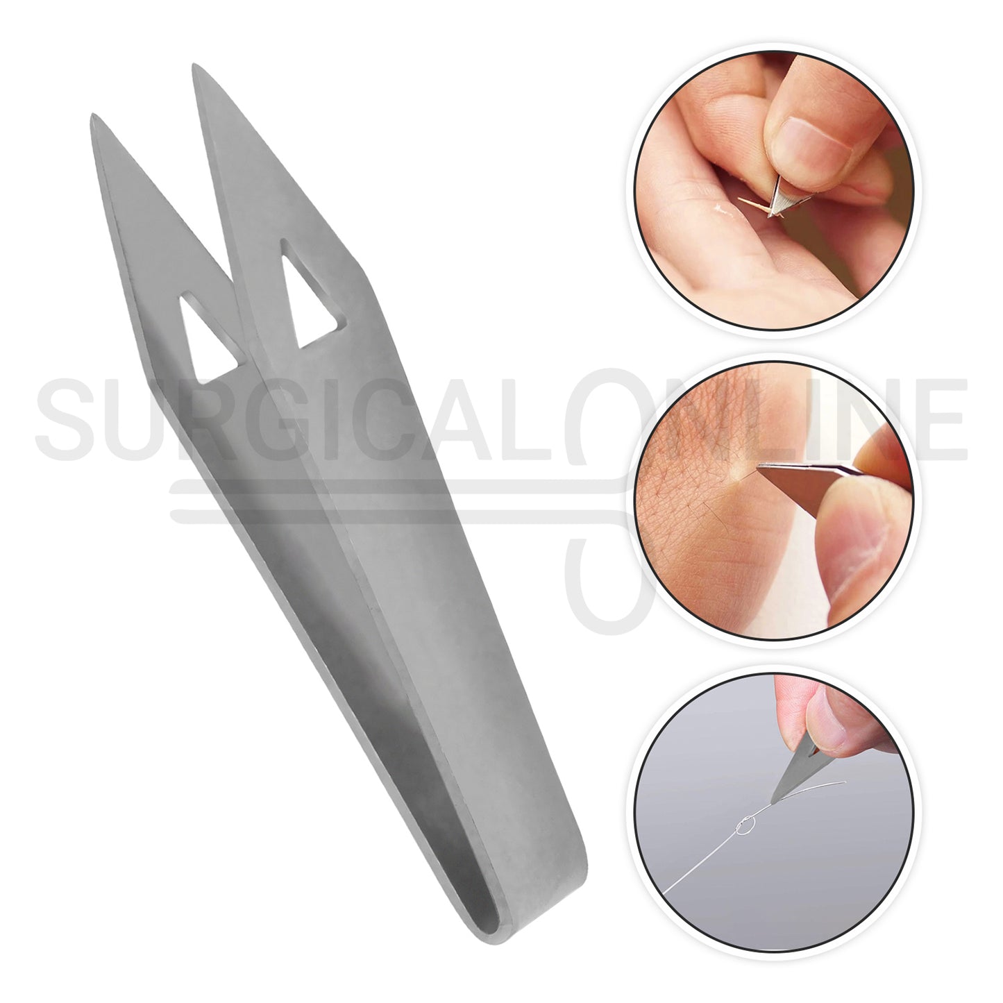 Precision Gripper Splinter Tweezer 2.00″