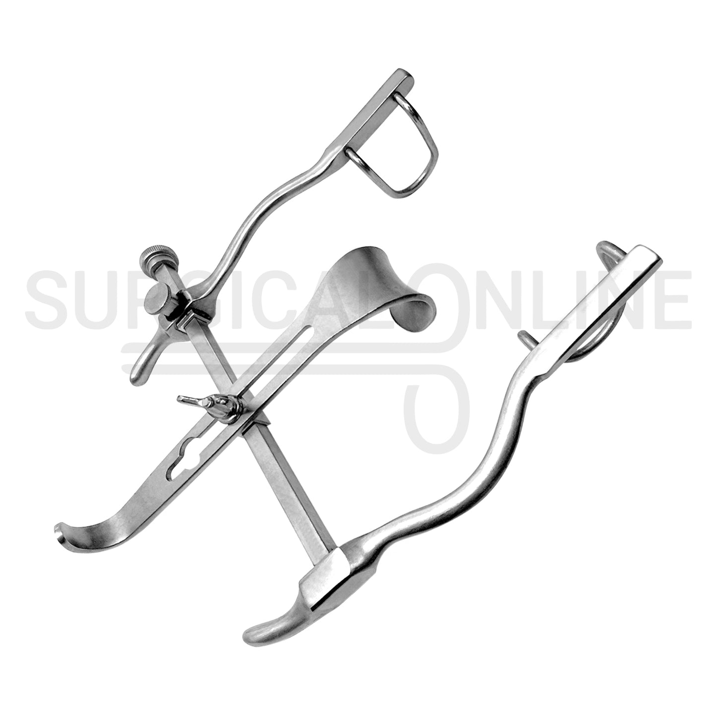 Pediatric Balfour Retractor 4.00" Spread With Fenestrated Blades