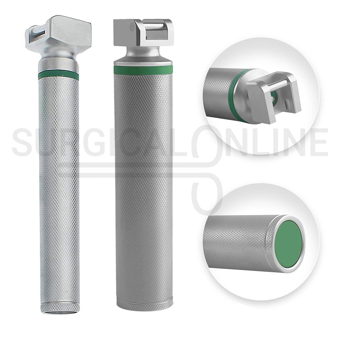Fiber Optic Disposable Macintosh & Miller Laryngoscope Set