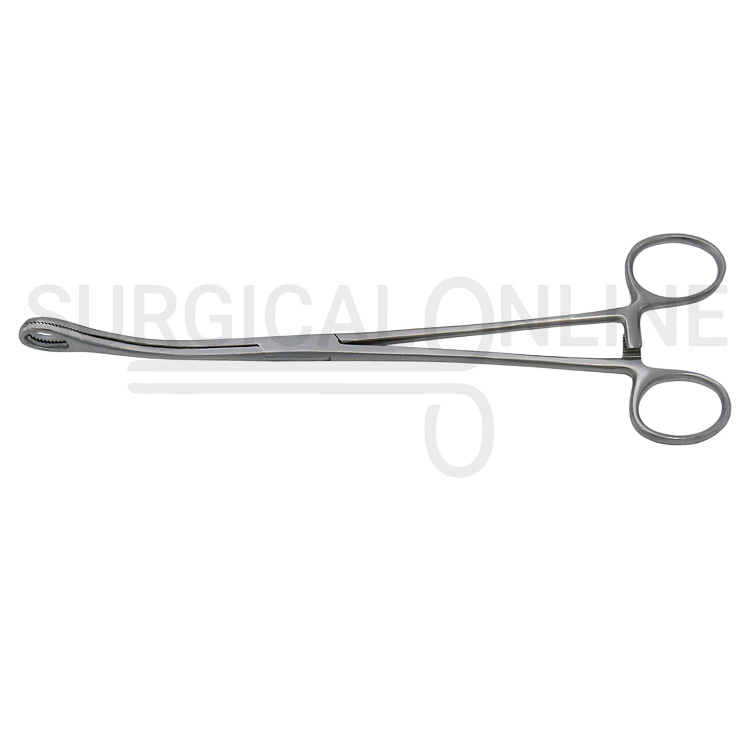 Foerster Sponge Forceps Serrated Curved 9.50"