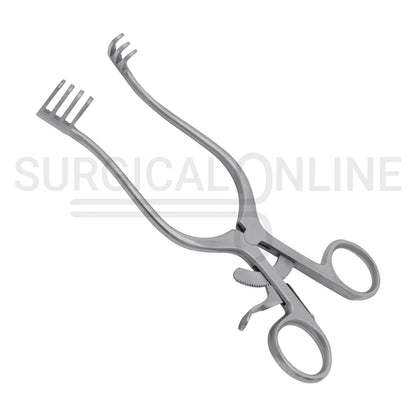 Weitlaner Self-Retaining Retractor 3X4 Prong Blunt 6.50"