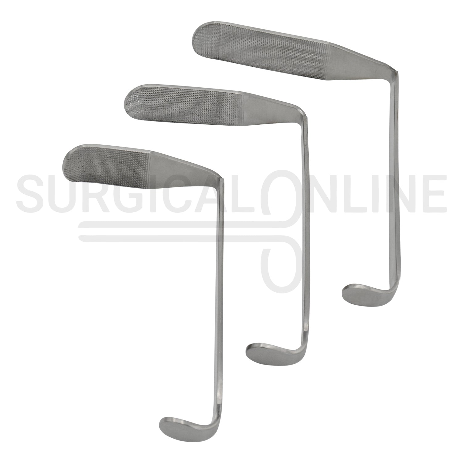 McIvor Mouth Gag Complete Set with 3 Tongue Blades & Frame