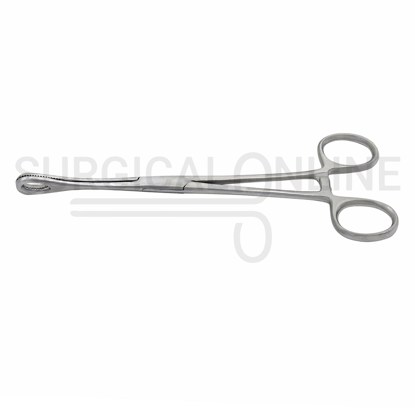 Foerster Sponge Forceps Serrated Straight 7.00"