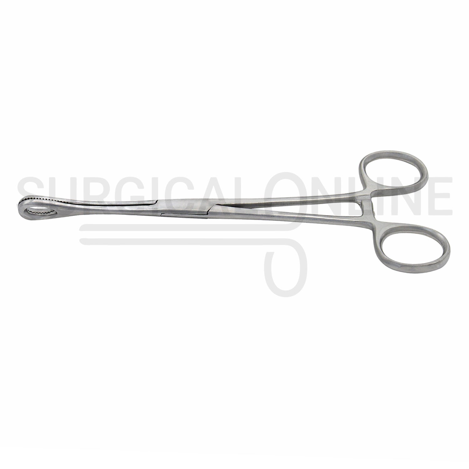Foerster Sponge Forceps Serrated Straight 7.00"