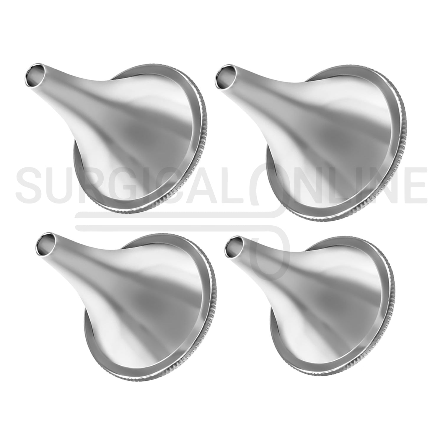 4 Pcs Boucheron Ear Specula 1, 2, 3 & 4 Sizes Speculum Set