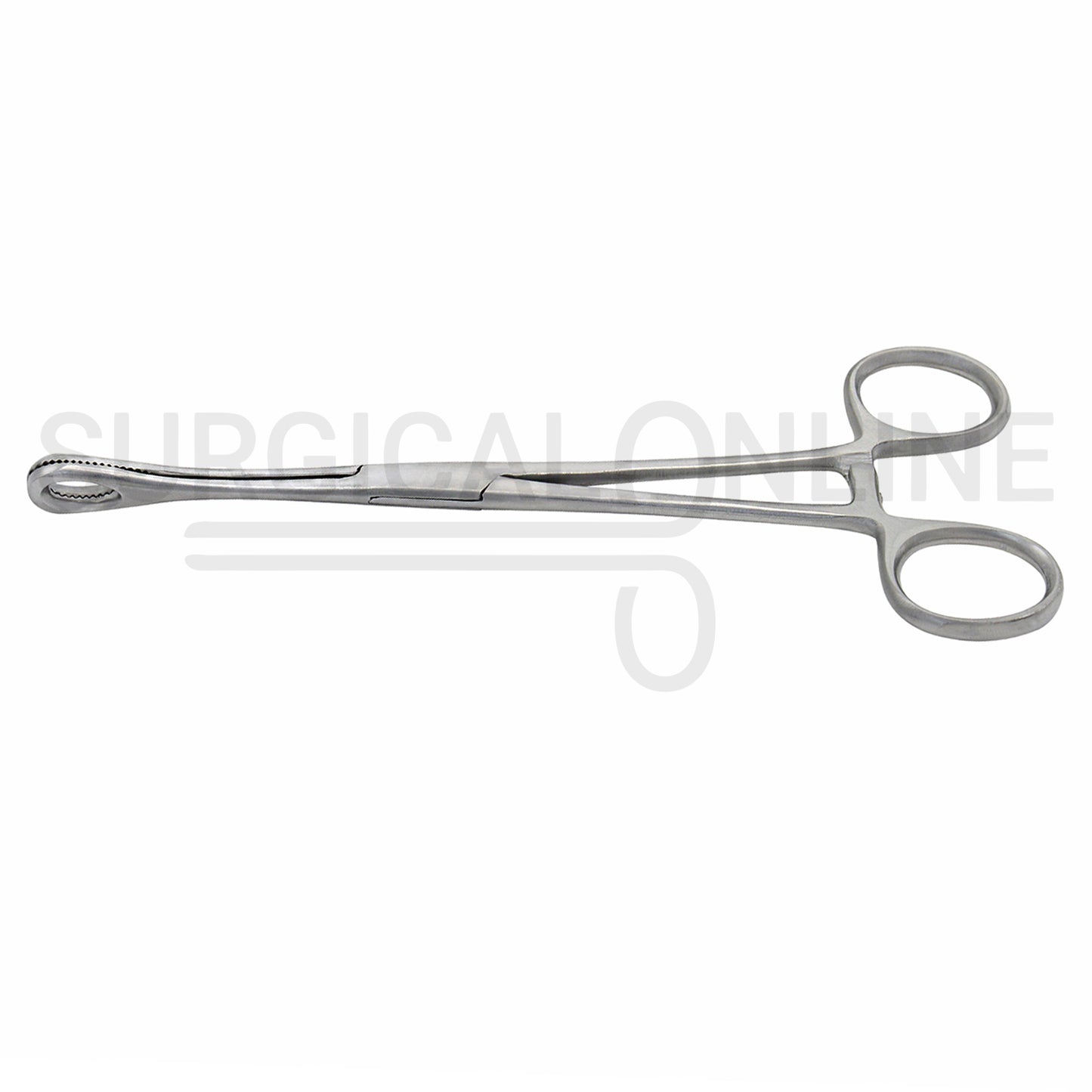 Foerster Sponge Forceps Serrated Straight 9.50"