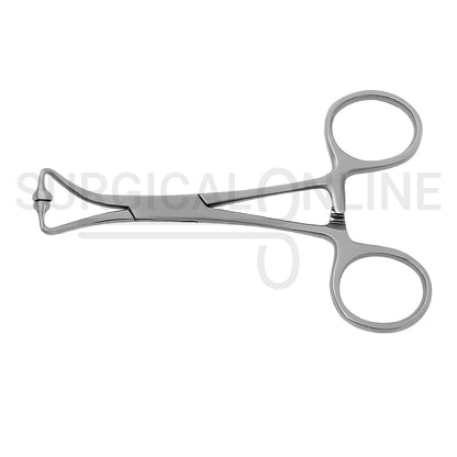 Ball & Socket Towel Clamp Forceps 4.5"
