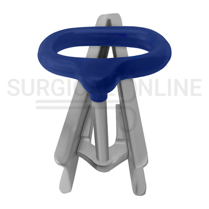 Bayer Wedge Gag Horse Speculum 8.2″ With Blue PVC Coated Ring Handle
