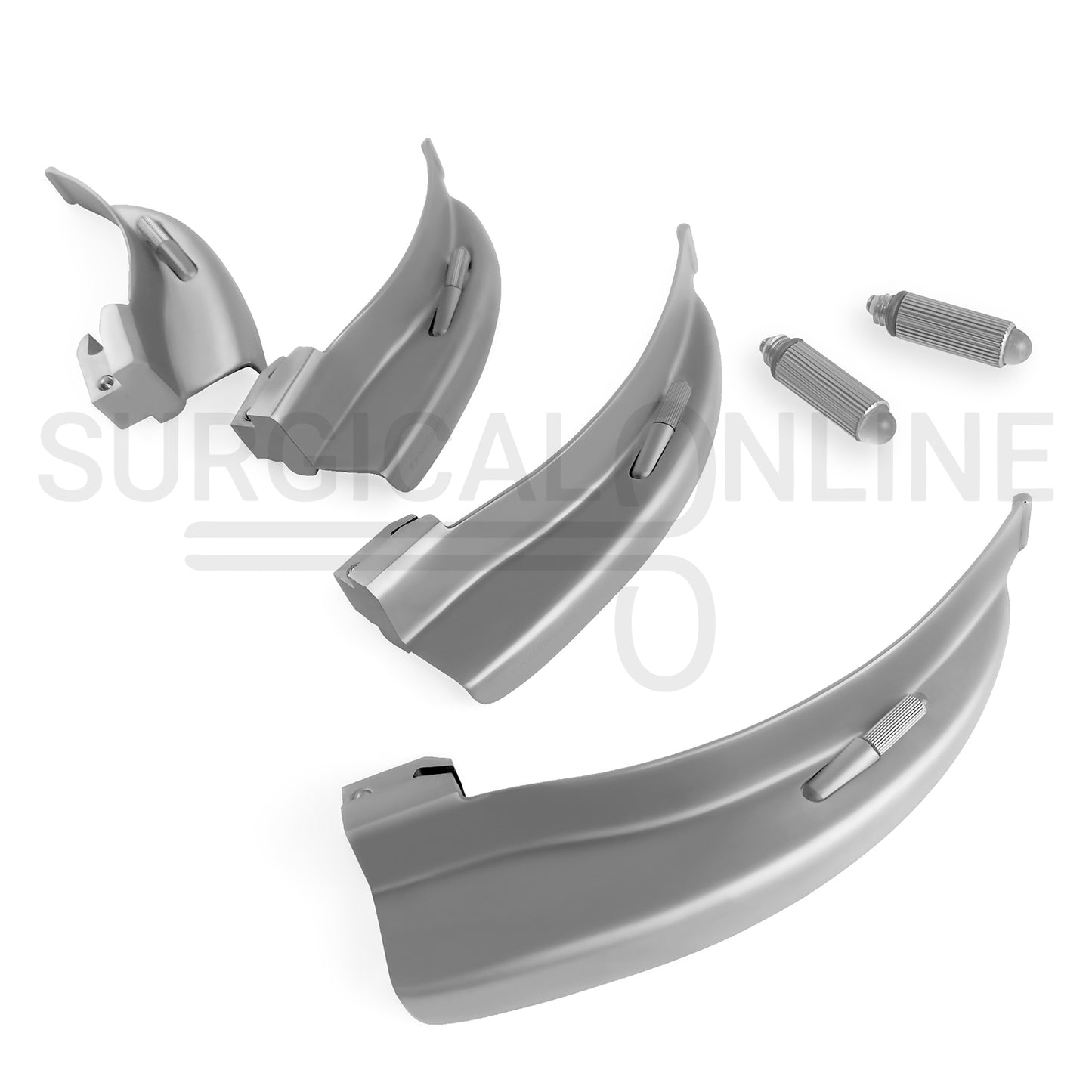 Conventional Laryngoscope Mac Set W/Magill, Penlight & Emt Shear