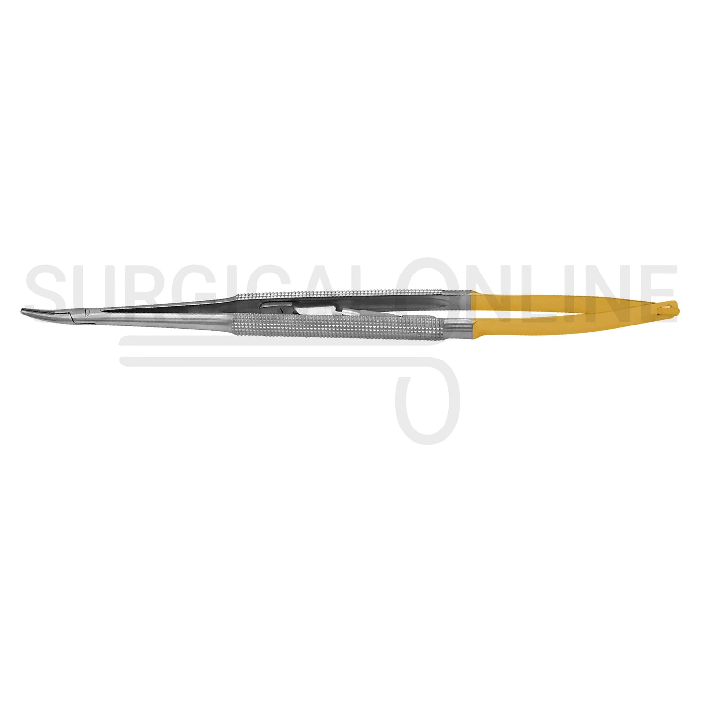 TC Castroviejo Needle Holder 7″ Curved With Lock