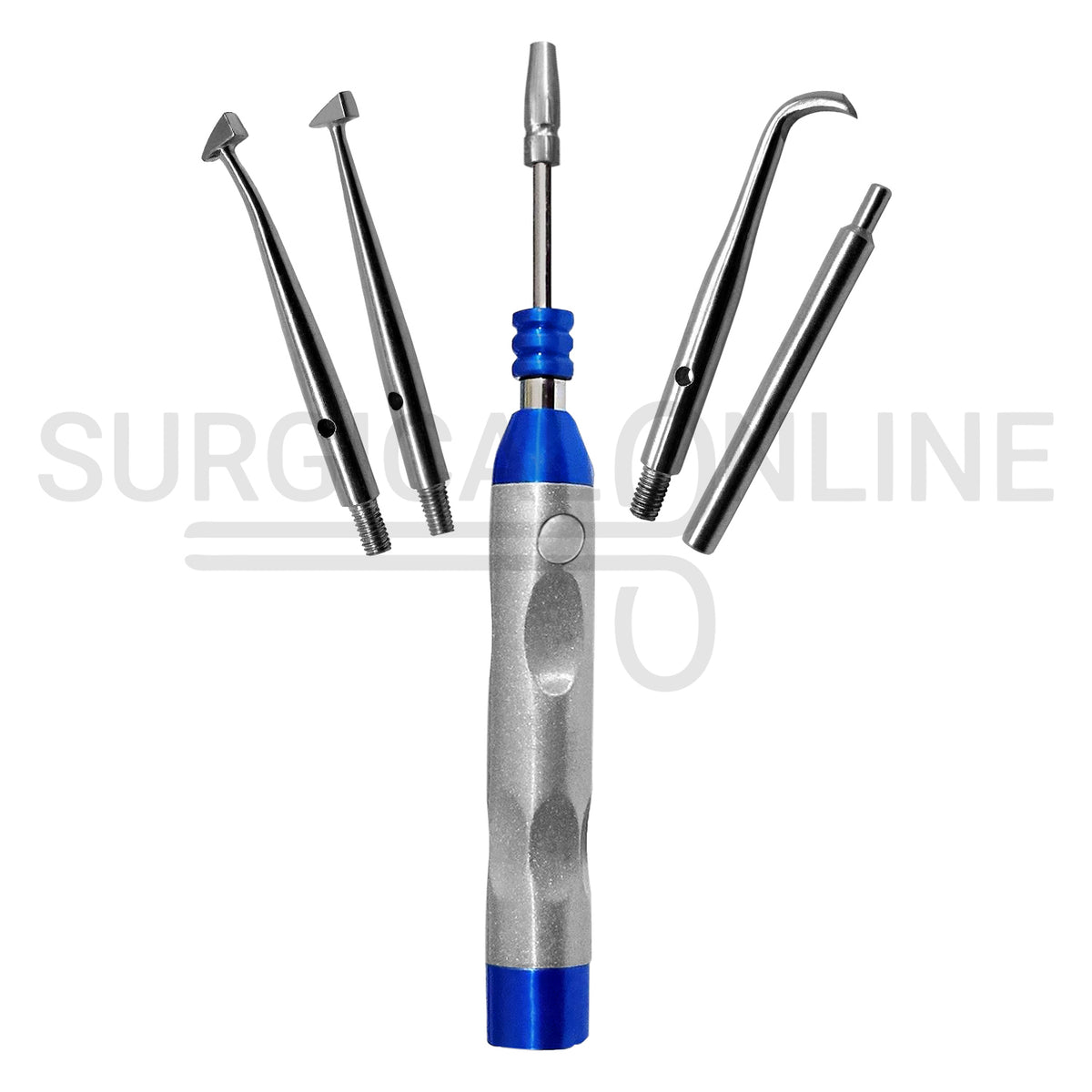 5 Pcs Automatic Dental Crown Remover Gun Set