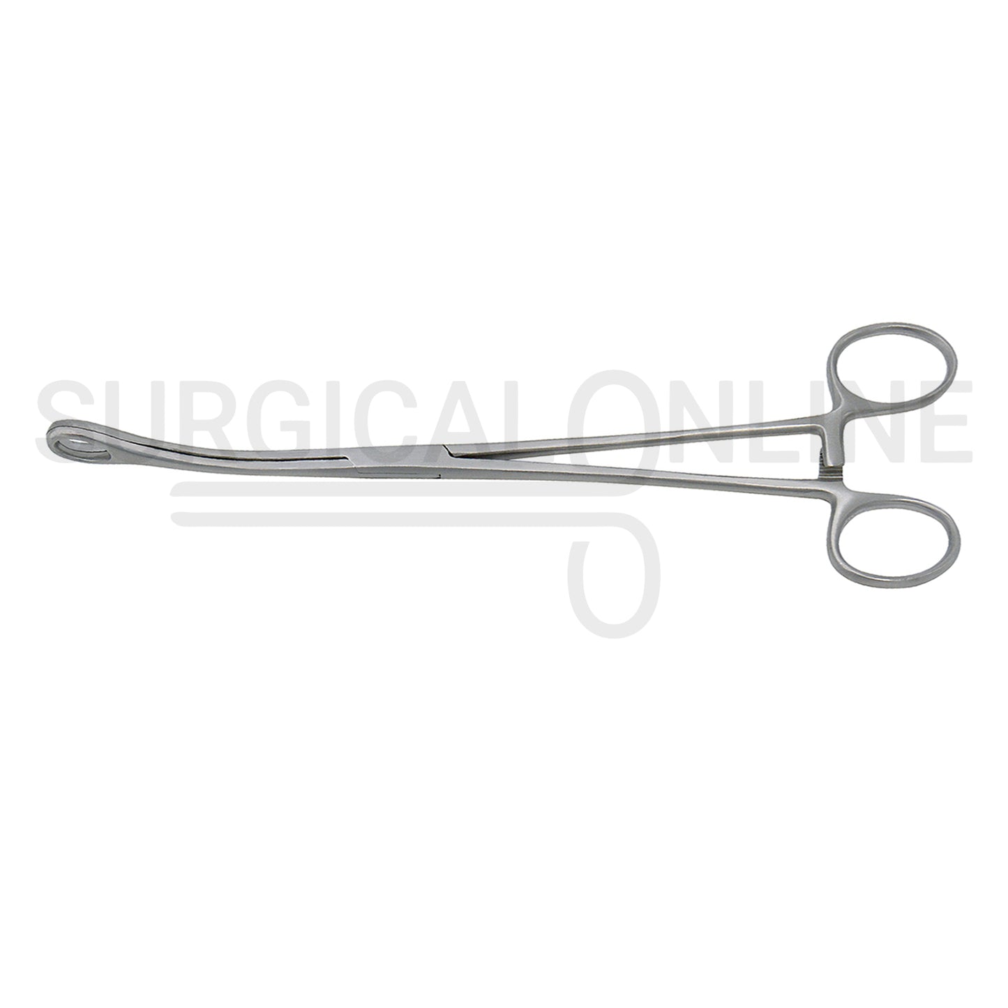 Foerster Sponge Forceps Smooth Curved 7.00"