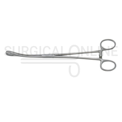 Foerster Sponge Forceps Smooth Curved 7.00"