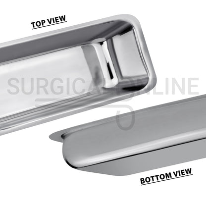 Instrument Sterilization Tray 8″ × 4″ × 2″ With Recessed Grip Lid