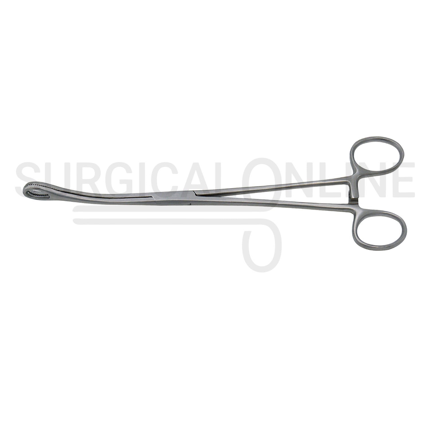 Foerster Sponge Forceps Serrated Curved 7.00"
