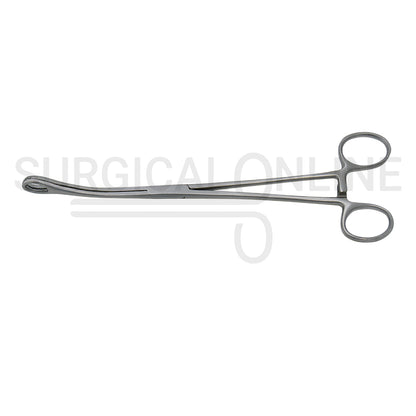 Foerster Sponge Forceps Serrated Curved 7.00"