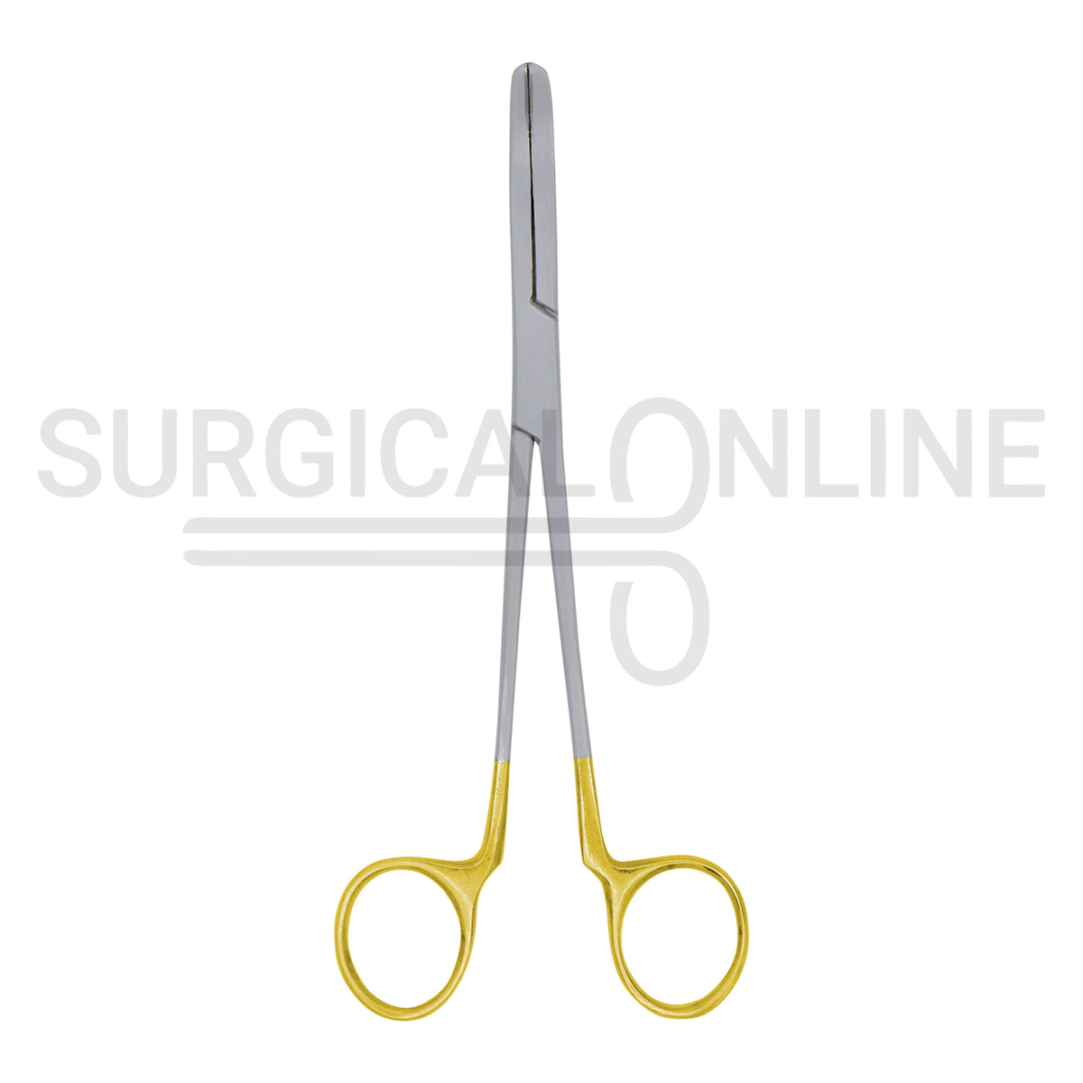 T/C Wynman Crown Remover Gripper Forceps 7″ Gold Ring Handle