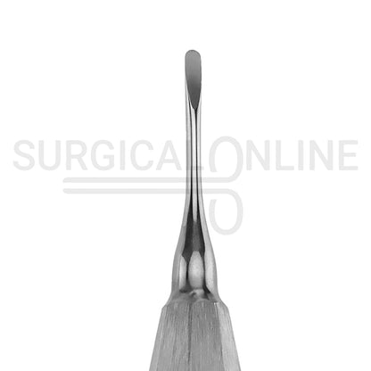 Luxating Elevator 4mm Straight Tip 5″ Half Gold Handle