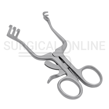 Weitlaner Self-Retaining Retractor 2X3 Prong Blunt 4.50"