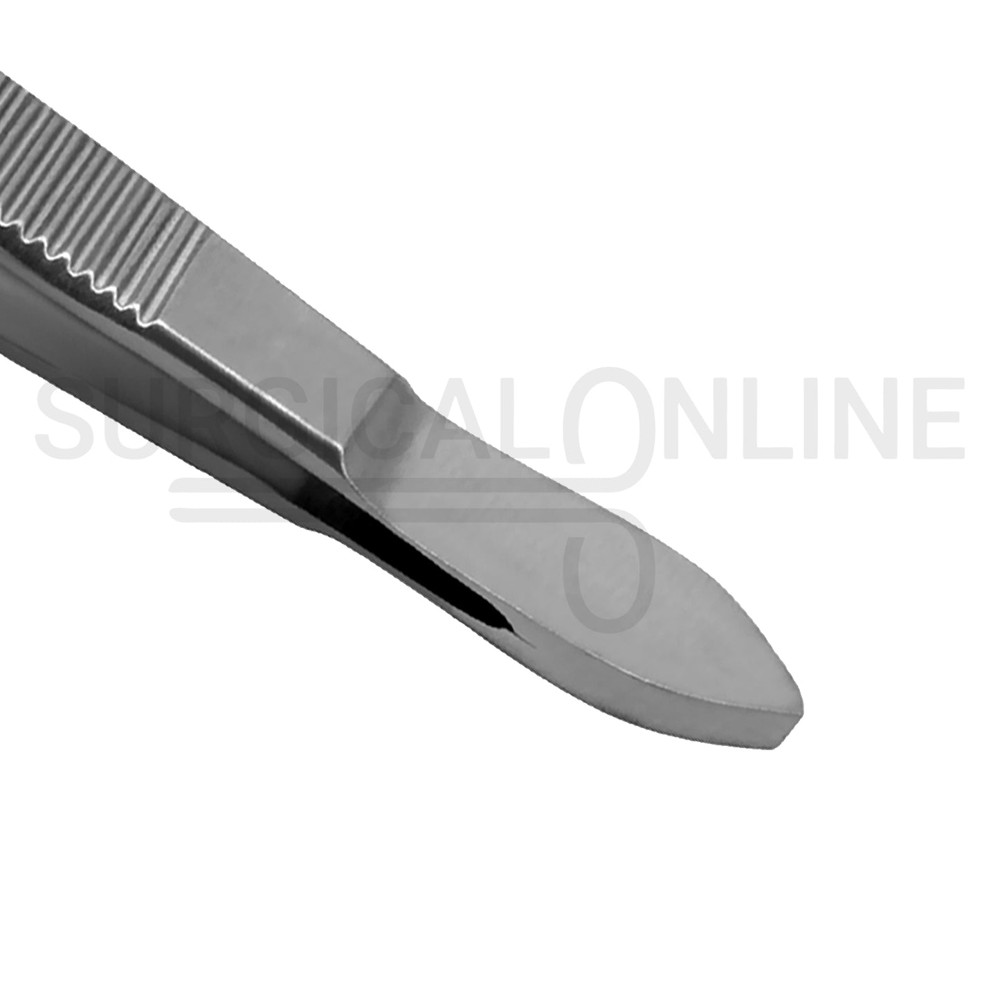 Graefe Iris Forceps Straight 1/2 Teeth 3.00"