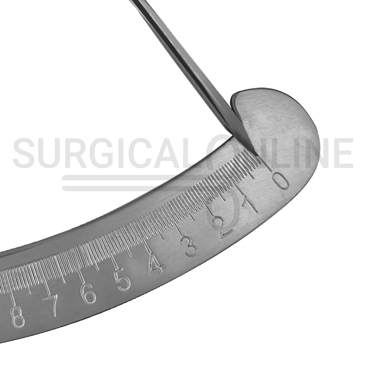 Crown Gauge Iwanson Spring Caliper 4″ Blunt Tips 0–10mm Scale