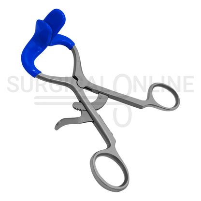 Molt Mouth Gag 5.5″ Adult With Blue PVC Tip