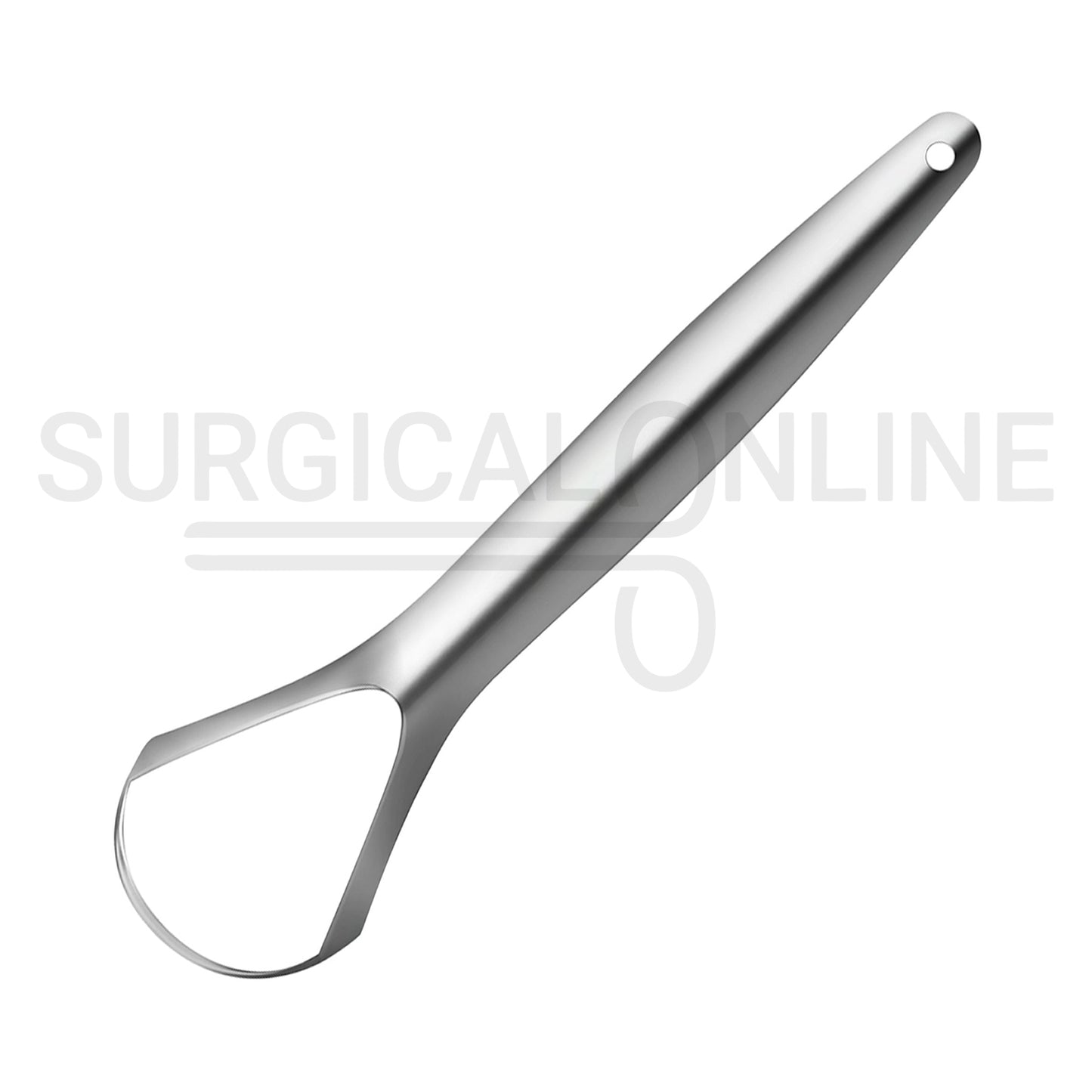 Metal Tongue Scraper 6.00″ Oral Hygiene Cleaner