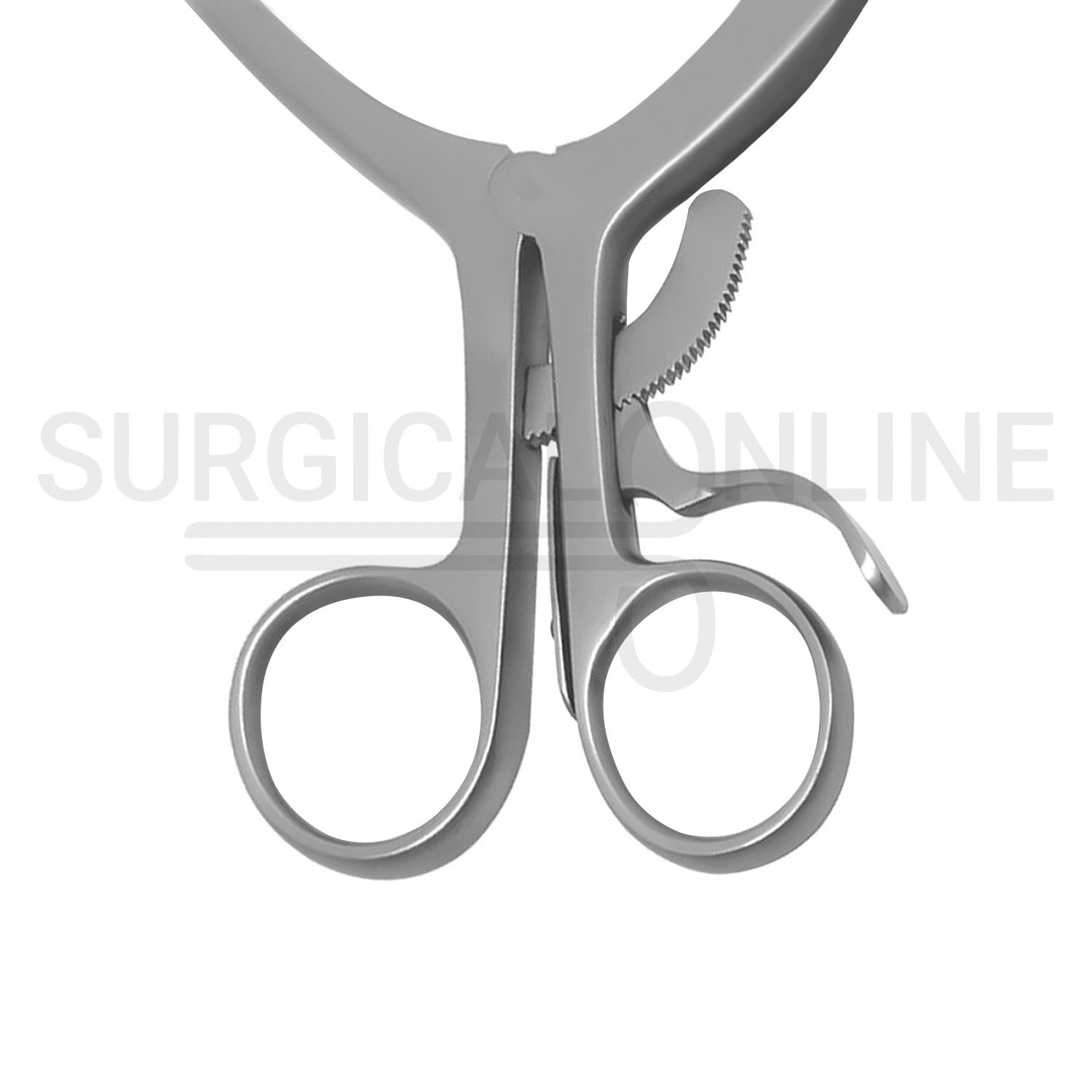 Rigby Vaginal Retractor 7" Long, 7/9" x 2 3/4" Blades With Grip Lock Handle