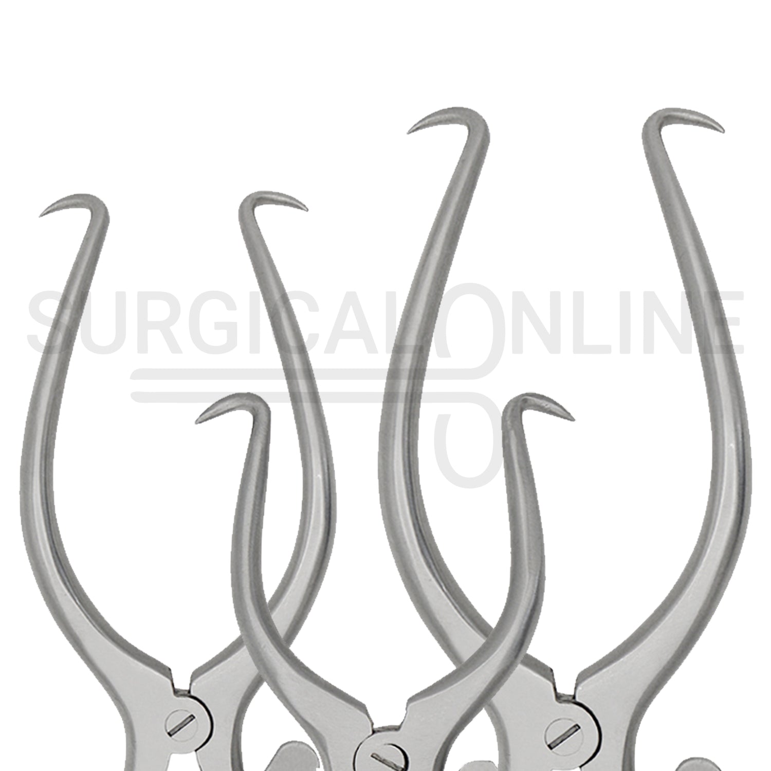 3 Pcs Gelpi Retractor With Grip Lock 3.50" 5.50" 6.50" Set