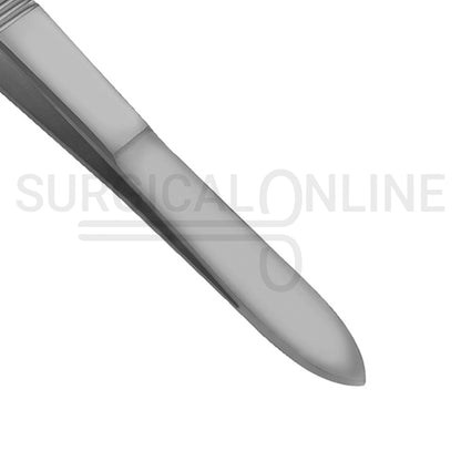 Splinter Forceps 5.00" Fine Point Serrated Tips