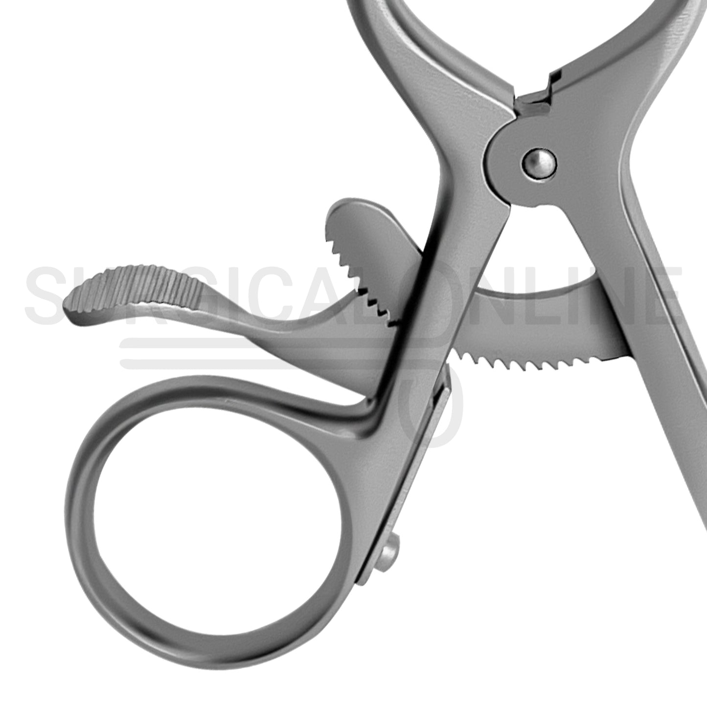 Beckman-Weitlaner Retractor With Hinged Blades 3X4 Prong Blunt 5.50"