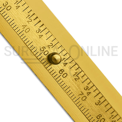 Brass Vernier Caliper Sliding Gauge 4.5″ 0–100mm