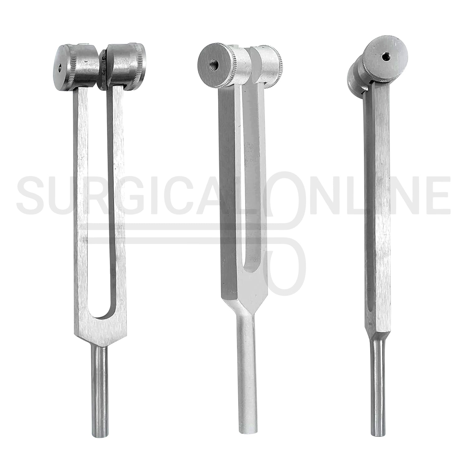 7 Pcs Tuning Fork C64, C128, C256, C512, C1024, C2048 & C4096 Set