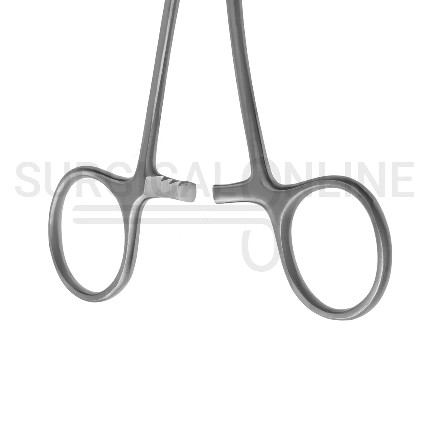 Bozeman Uterine Dressing Forceps Double Curved 10.00"