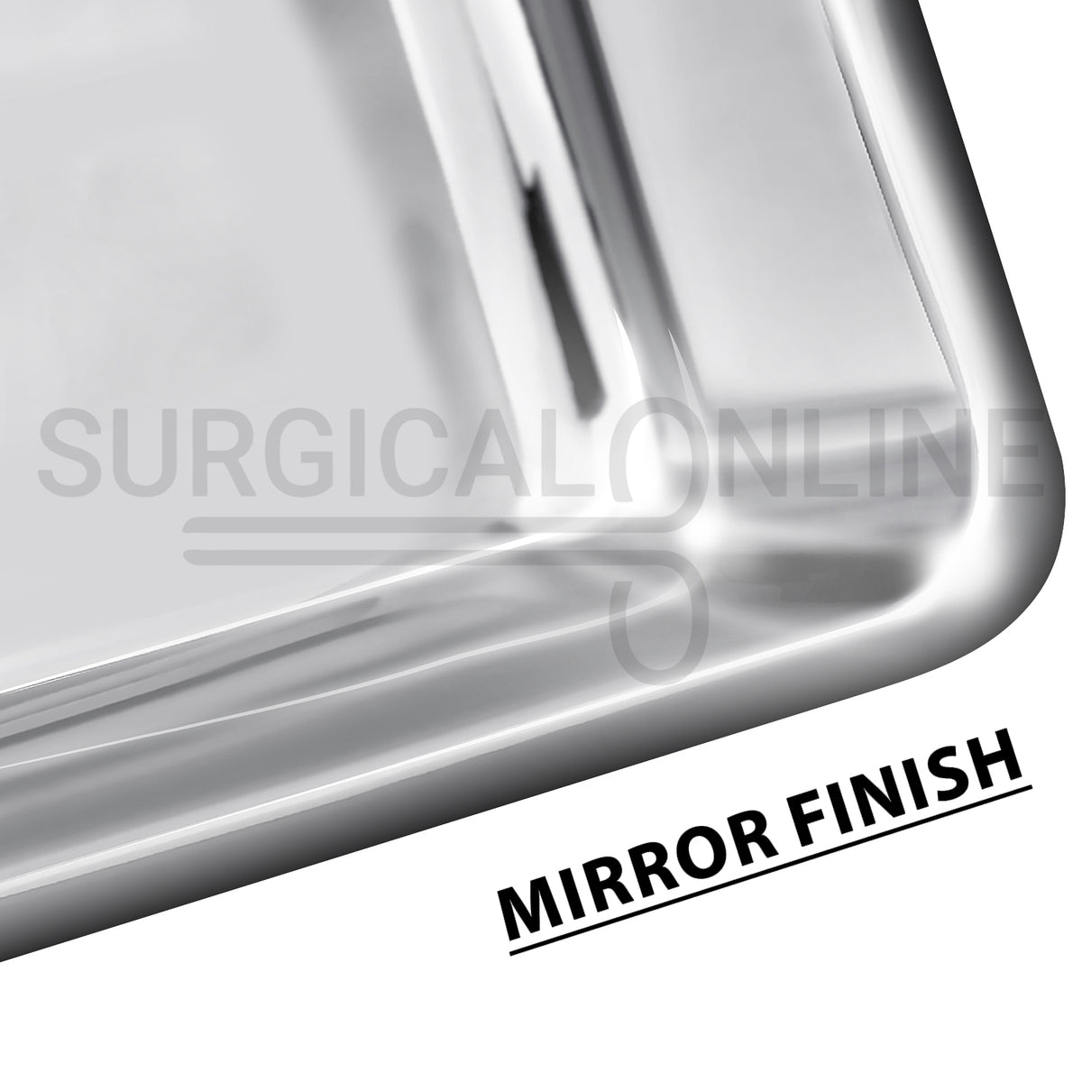 Instrument Sterilization Tray 8″ × 4″ × 2″ With Recessed Grip Lid
