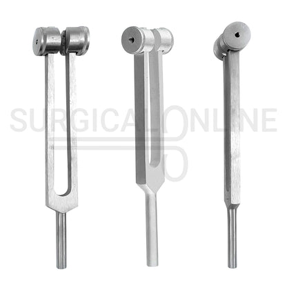 5 Pcs Tuning Fork C-128, C-256, C-512, C-1024 & C-2048 Set