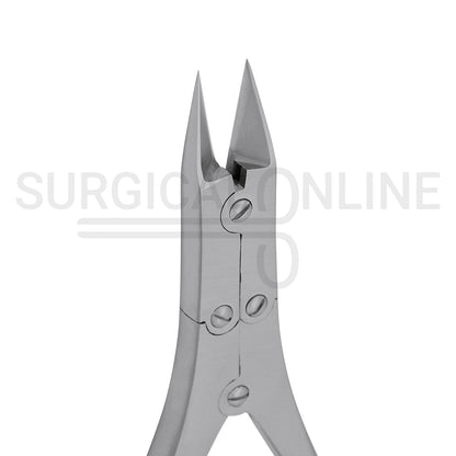 Ruskin Kleinkert Kutz Bone Splitting Forceps Delicate Blades, Straight 6.00"
