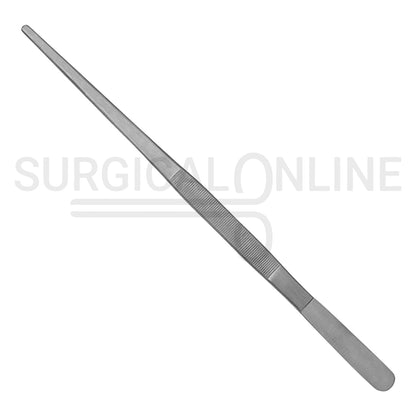 Thumb Dressing Forceps 16.00" Long Tweezer Serrated