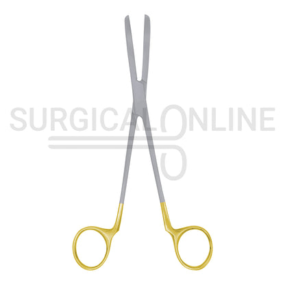 T/C Wynman Crown Remover Gripper Forceps 7″ Gold Ring Handle