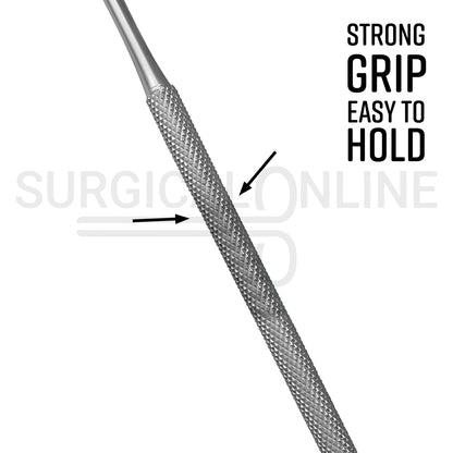 3 Pcs Billeau Ear Loop Curette 6.5″ Ring Blades Size #1, #2 & #3 Set