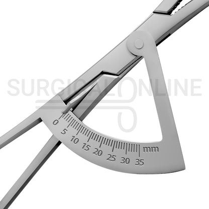 Bone Ridge Mapping Caliper 6.5″ 0–35mm Scale