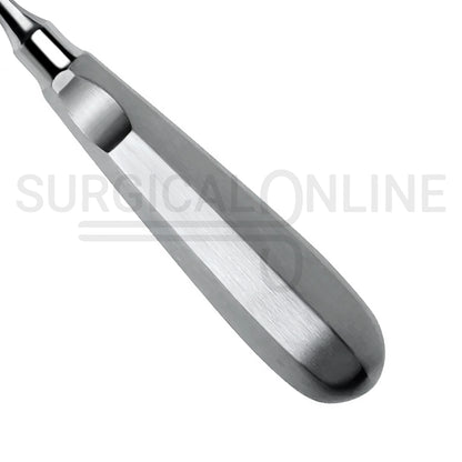 Serrated Dental Elevator 4mm Tip 6″